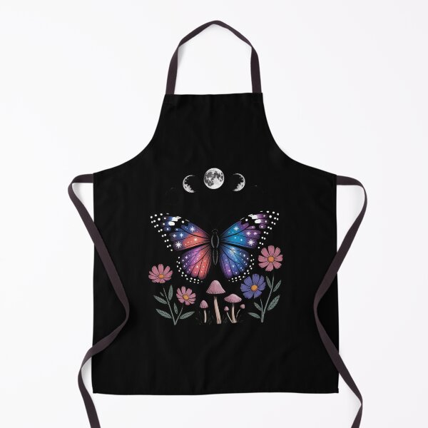 Item preview, Goblincore Moth and Butterfly Moonphases Flowers Cottagecore designed and sold by Shannon Bosley.