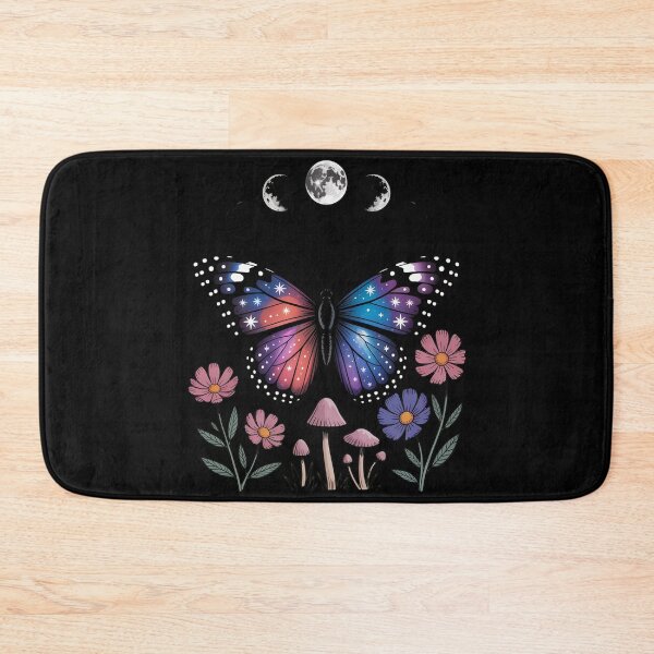 Item preview, Goblincore Moth and Butterfly Moonphases Flowers Cottagecore designed and sold by Shannon Bosley.