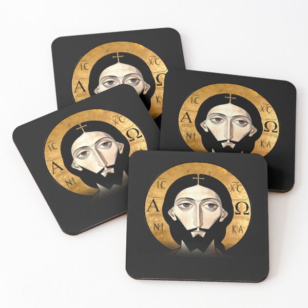 Item preview, Christ Pantocrator — IC XC NIKA (Modern Byzantine Icon)   designed and sold by Sanctum Icons.