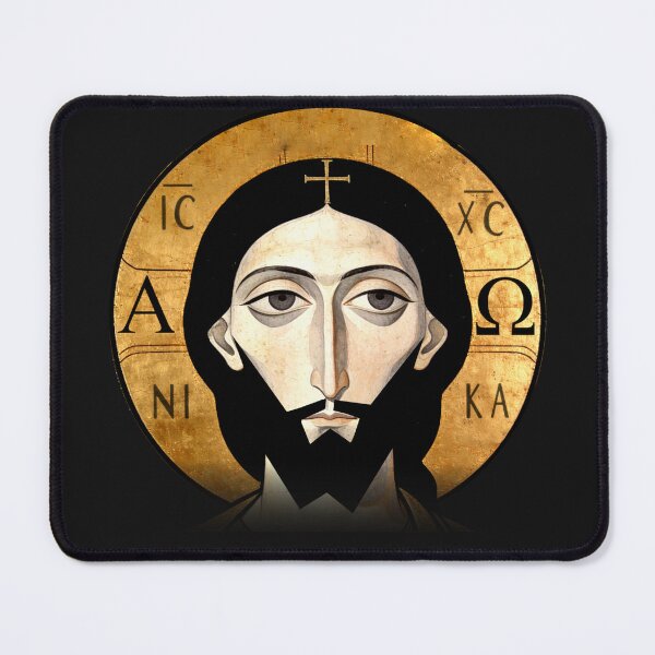 Item preview, Christ Pantocrator — IC XC NIKA (Modern Byzantine Icon) designed and sold by Sanctum Icons.