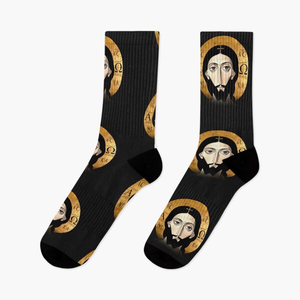 Item preview, Christ Pantocrator — IC XC NIKA (Modern Byzantine Icon)   designed and sold by Sanctum Icons.