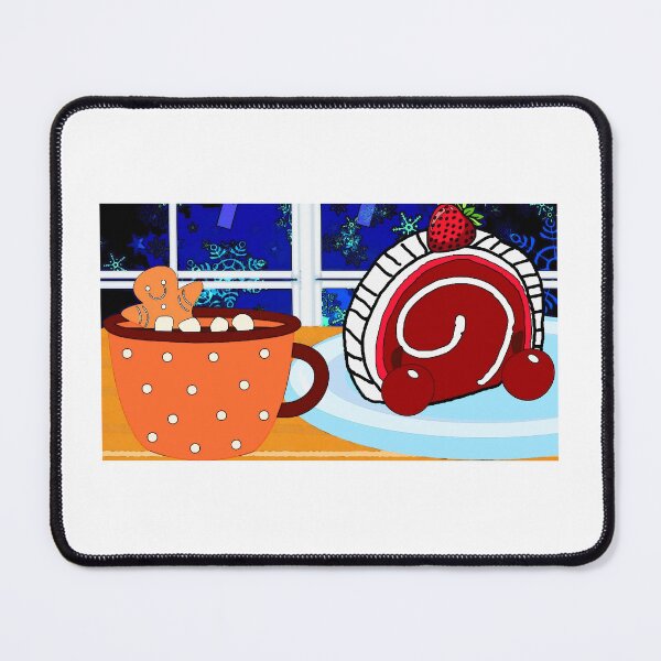 Item preview, Ginger bread cocoa and red velvet Roll cake designed and sold by icedragonart77.