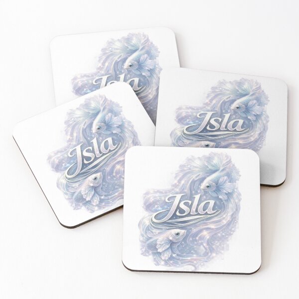 Item preview, Isla Pisces – Moon Water Zodiac Fish Fantasy Art Design designed and sold by AlexLineArt.