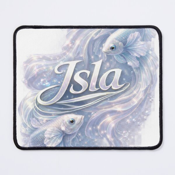 Item preview, Isla Pisces – Moon Water Zodiac Fish Fantasy Art Design designed and sold by AlexLineArt.