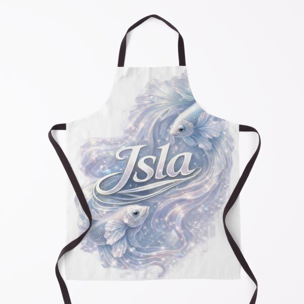 Item preview, Isla Pisces – Moon Water Zodiac Fish Fantasy Art Design designed and sold by AlexLineArt.