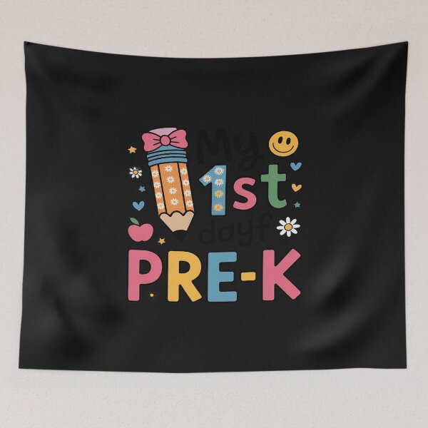 Item preview, My 1st Day of Pre-K PreK Pre K 2025 Back to School Girls designed and sold by Eskomeranola.