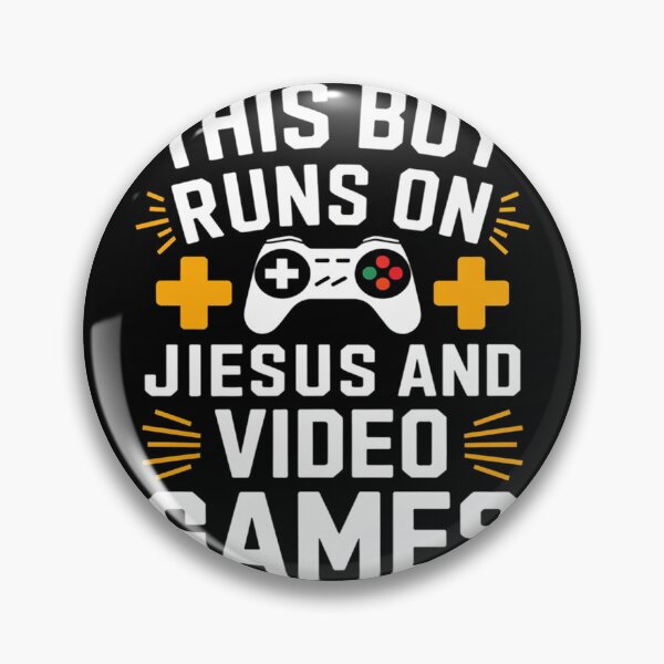 Item preview, Video Games Gamer Gaming Jesus Religion designed and sold by MyzoToyota.