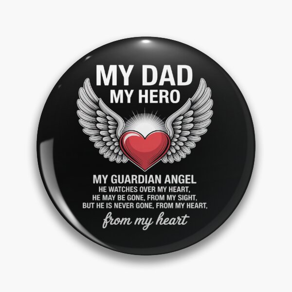 Item preview, My Dad, My Hero, My Guardian Angel! Father's Day designed and sold by Eskomeranola.
