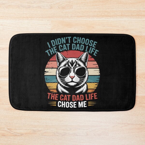 Item preview, Cat Dad Life Funny Cat Papa Fathers Day designed and sold by cosmicncozyS.