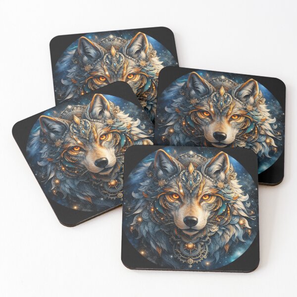 Item preview, Celestial Regal Wolf in Ornate Armor designed and sold by Daagath.