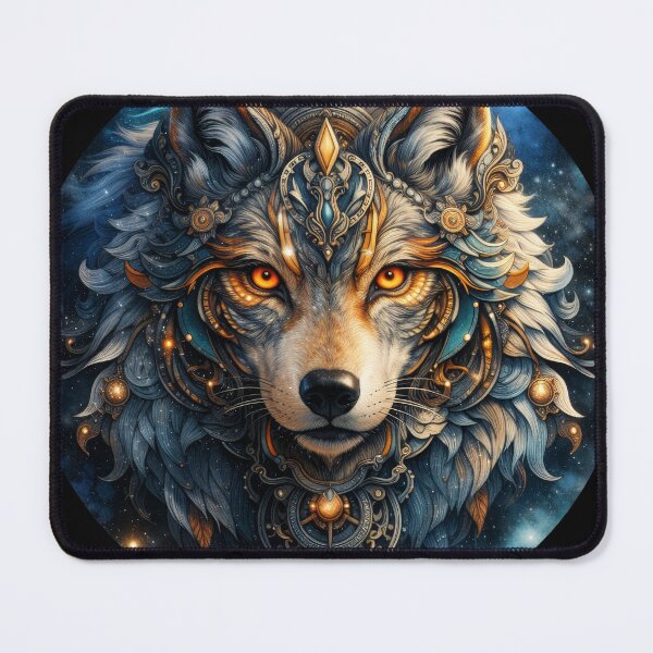 Item preview, Celestial Regal Wolf in Ornate Armor designed and sold by Daagath.