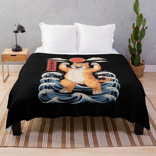 Item preview, Cat Funny Japanese designed and sold by cosmicncozyS.
