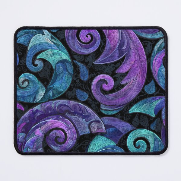 Item preview, Zealand Māori Paua Pattern Koru Design 710 designed and sold by GrinGalore.