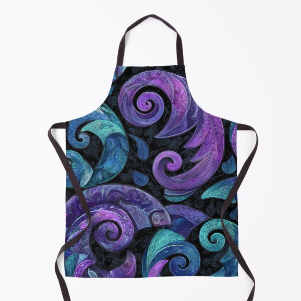 Item preview, Zealand Māori Paua Pattern Koru Design 710 designed and sold by GrinGalore.