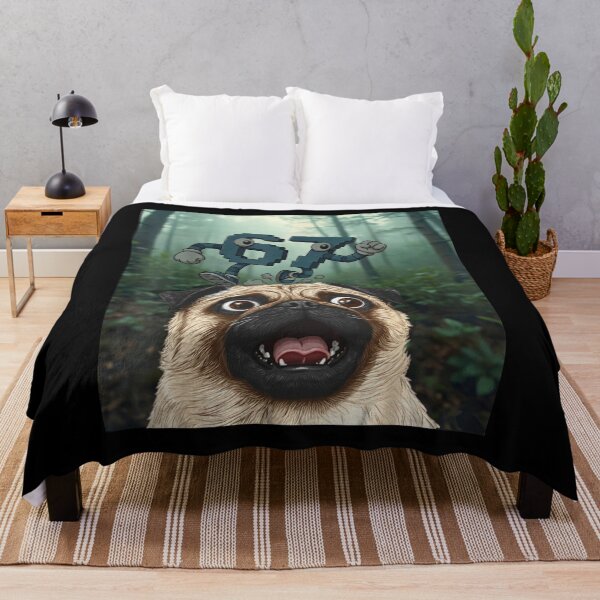 Item preview, Pixel Numbers Chase Cute Pug 67 Six Seven Tee designed and sold by LashondaGreen89.