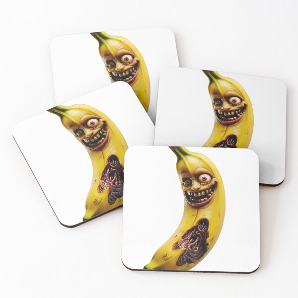 Item preview, Creepy Horror Banana Nightmare Surreal Dark Art designed and sold by Amanda's Factory.
