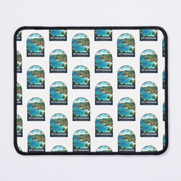 Item preview, St.-Thomas-US-Virgin-Islands-Travel-Sticker designed and sold by TulipaGraphics.