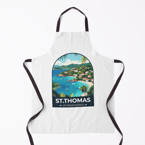 Item preview, St.-Thomas-US-Virgin-Islands-Travel-Sticker designed and sold by TulipaGraphics.