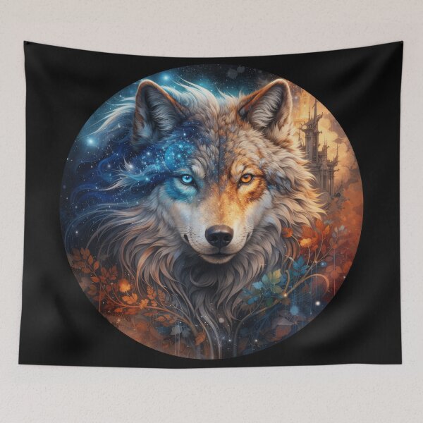 Item preview, Galaxy Wolf of Twilight Realms designed and sold by Daagath.