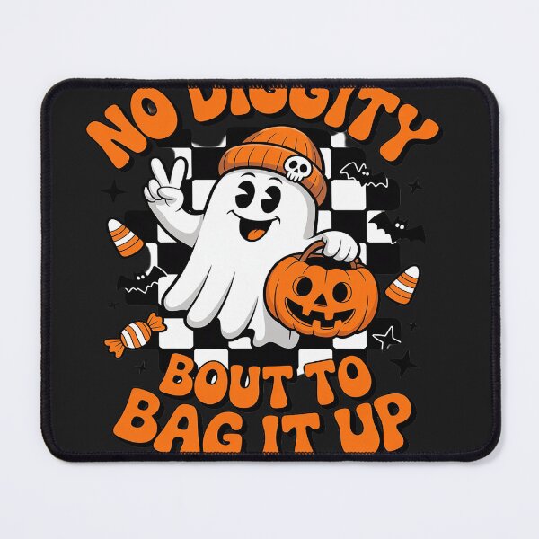 Item preview, No Diggity Bout To Bag It Up Halloween Ghost designed and sold by Eskomeranola.