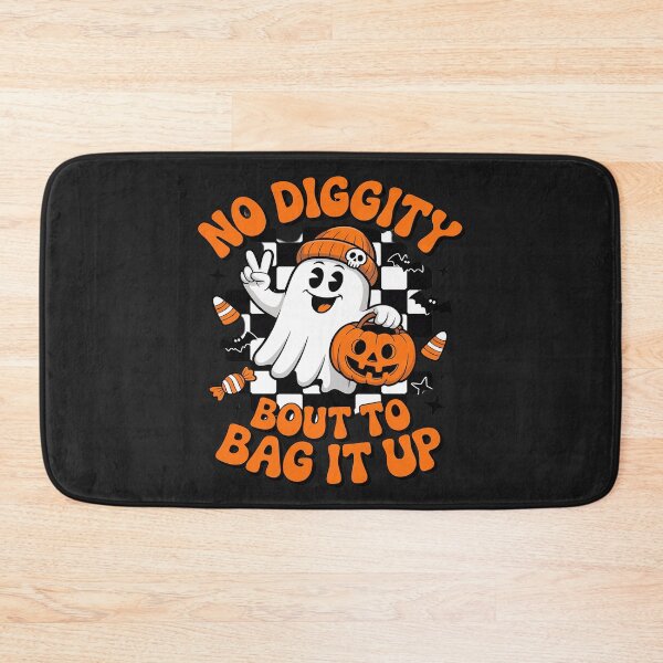 Item preview, No Diggity Bout To Bag It Up Halloween  Ghost designed and sold by Eskomeranola.