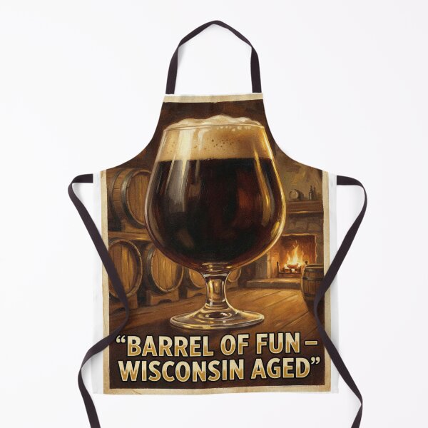 Artikelvorschau, Poster „Barrel of Fun Wisconsin Aged Barrel Stout“ entworfen und verkauft von Cozy-Old-Pub.