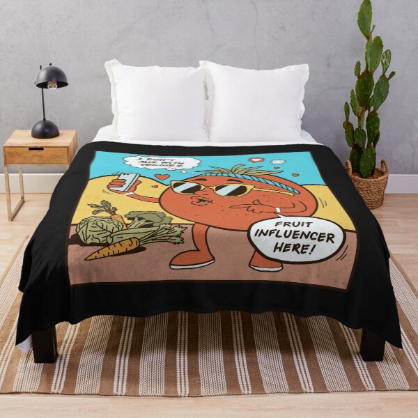 Item preview, Fruit Influencer Tomato Funny Food Humor Illustration designed and sold by Popstudio85.