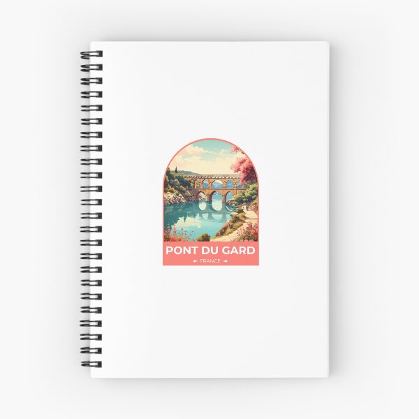Item preview, vintage travel france pont du gard designed and sold by TulipaGraphics.