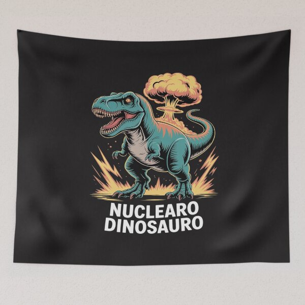 Item preview, Nuclearo Dinossauro - Funny Italian Brainrot Kids Meme designed and sold by Eskomeranola.