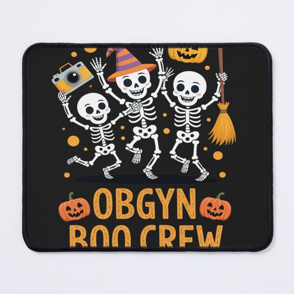 Item preview, OBGYN Boo Crew Nurse Skeleton Dancing Halloween Spooky designed and sold by Eskomeranola.