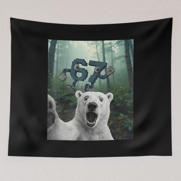 Item preview, Pixel Number 67 Six Seven Chase with Selfie Bear Tee designed and sold by LashondaGreen89.