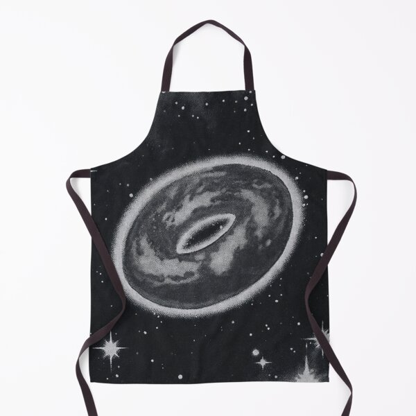 Item preview, Grayscale Nebula Donut – Blacklight Glaze designed and sold by MRC4Studio.