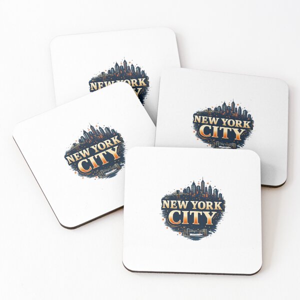 Item preview, Bold New York City Typography Design designed and sold by StoreRedRose.