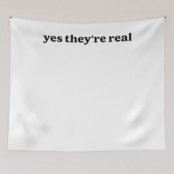 Item preview, Yes They're Real Shirt designed and sold by MartinDaniell.