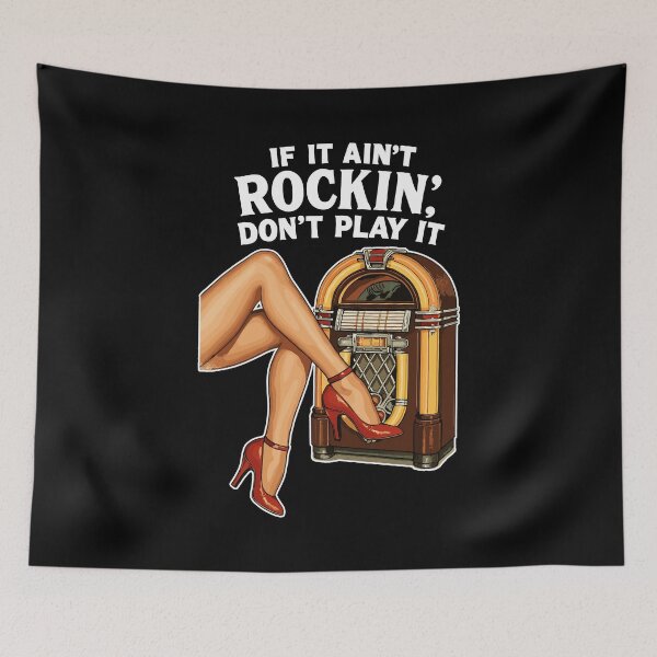 Item preview, Rockabilly 50s Heels Pin Up Legs Jukebox Retro Gift designed and sold by Pineapple-Tree.