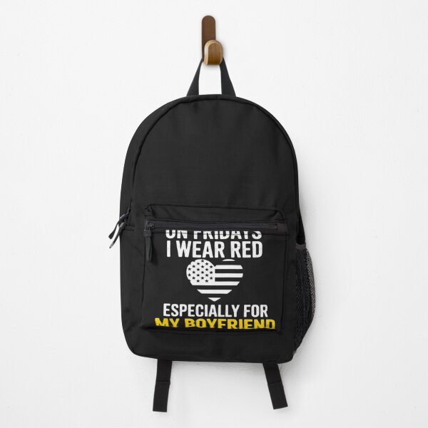 Item preview, On Fridays I Wear Red For My Boyfriend Support Military designed and sold by Bstilablhot.