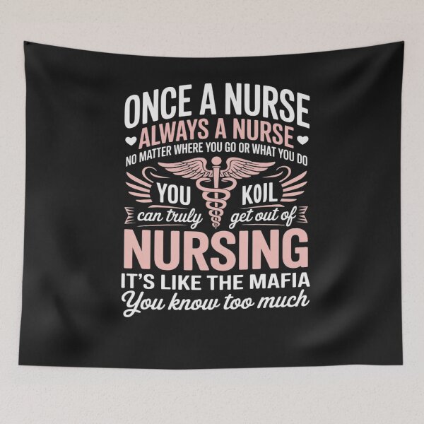 Item preview, Once Nurse Always A Nurse Where You Go & What You Do - Nurse designed and sold by Bstilablhot.