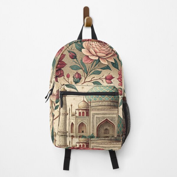 Item preview, Mughal timeless vintage art Taj Mahal designed and sold by PetalsnPaperCo.