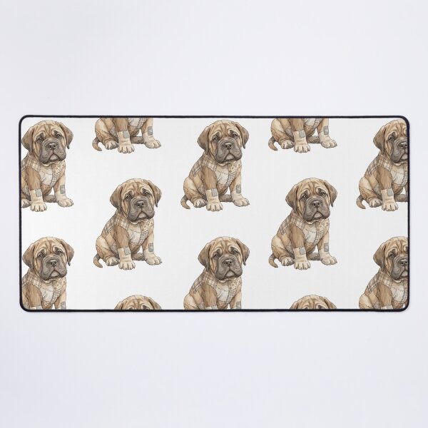 Item preview, Cute Mastiff Dog Patchwork designed and sold by bapupa.