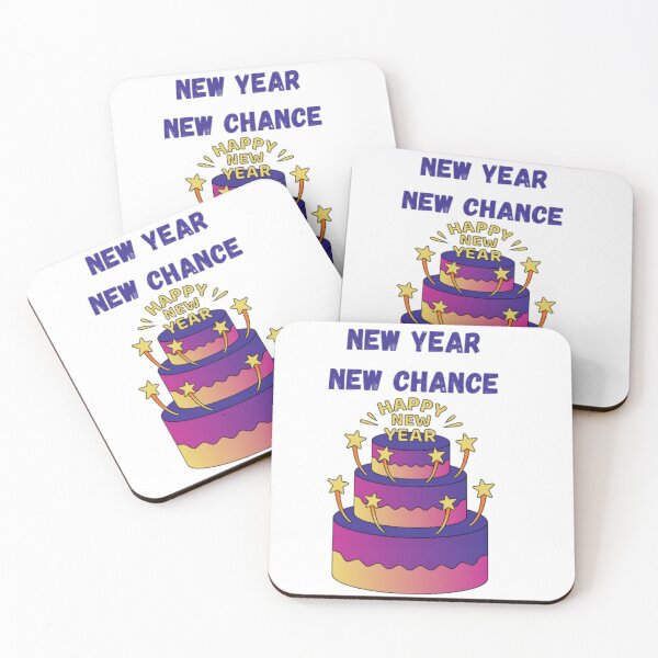 Item preview, New Year New Chance - Colorful Happy New Year Celebration  designed and sold by Mastalina99.