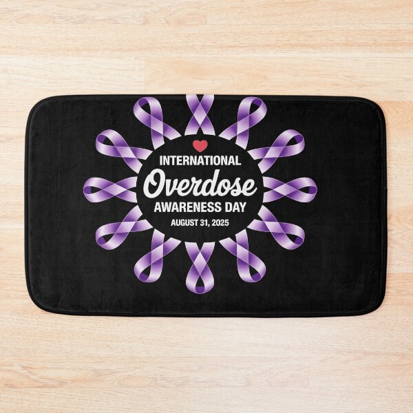 Item preview, Overdose Awareness Day 2019 Purple Ribbon In Memory Of designed and sold by Bstilablhot.