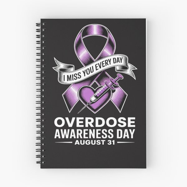 Item preview, Overdose Awareness Day Purple Ribbon August 31 designed and sold by Bstilablhot.