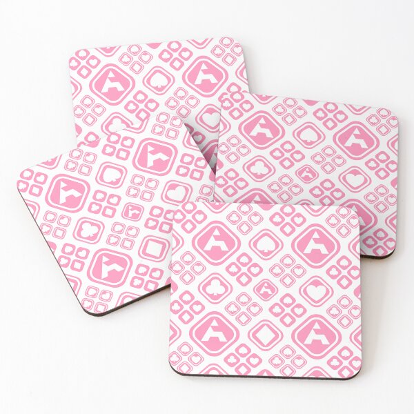 Item preview, Cute Pink Casino Ace Geometric Background designed and sold by CosmoPixelArts.