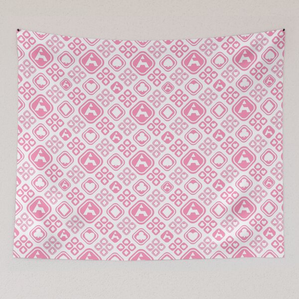 Item preview, Cute Pink Casino Ace Geometric Background designed and sold by CosmoPixelArts.
