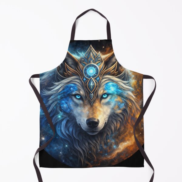 Item preview, Galactic Crowned Wolf of the Stars designed and sold by Daagath.