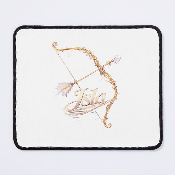 Item preview, Isla Sagittarius – Zodiac Archer Fantasy Name Art Design designed and sold by AlexLineArt.