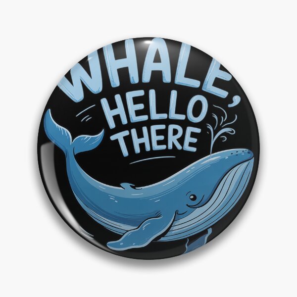Item preview, Cute Whale, Hello There designed and sold by KotexTemu.