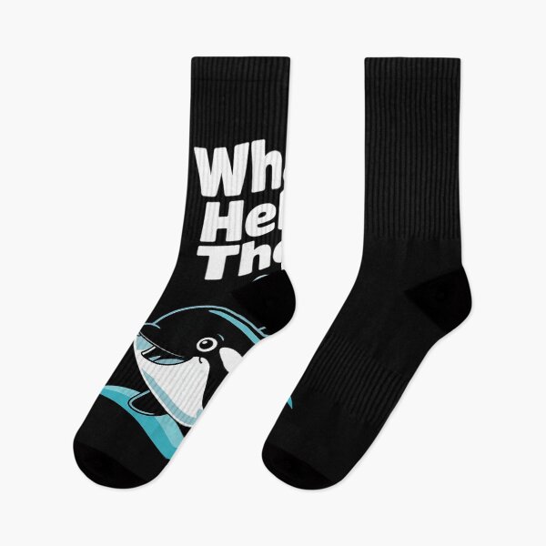 Item preview, Funny Orca Whale Hello There designed and sold by KotexTemu.