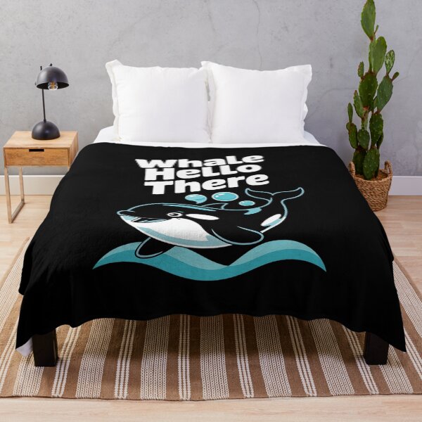 Item preview, Funny Orca Whale Hello There designed and sold by KotexTemu.