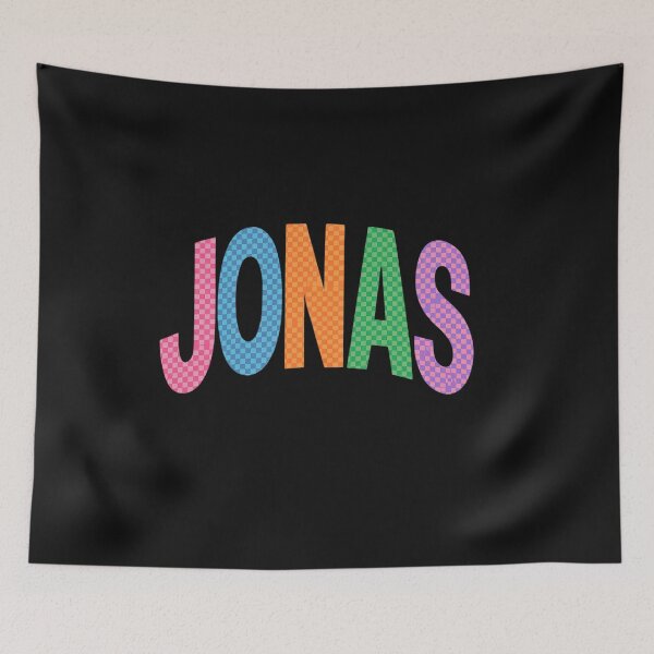 Item preview, Personalized Name Jonas Checkered I Love Jonas designed and sold by katherintration.